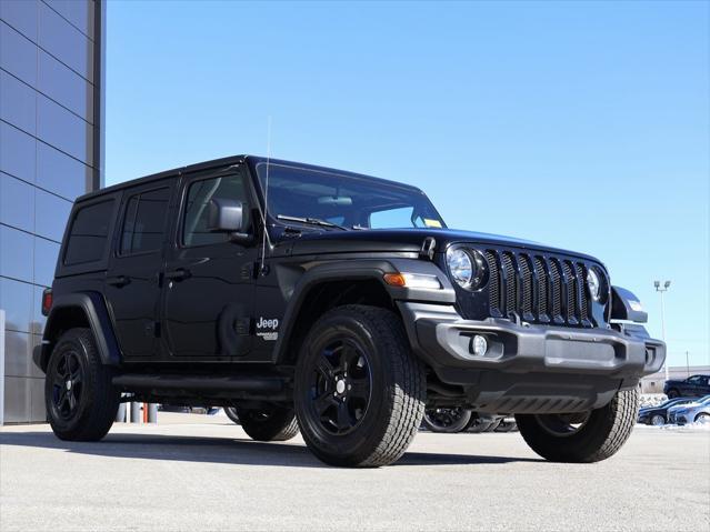 used 2021 Jeep Wrangler Unlimited car, priced at $27,381