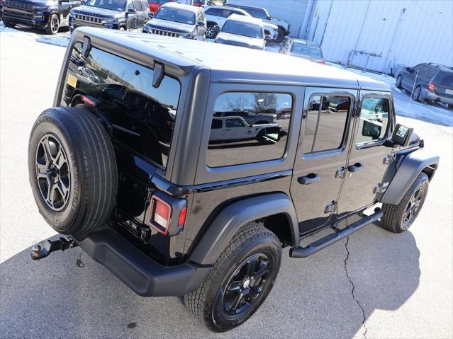 used 2021 Jeep Wrangler Unlimited car, priced at $27,381