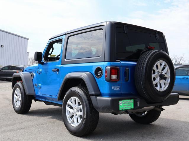 used 2023 Jeep Wrangler car, priced at $32,729