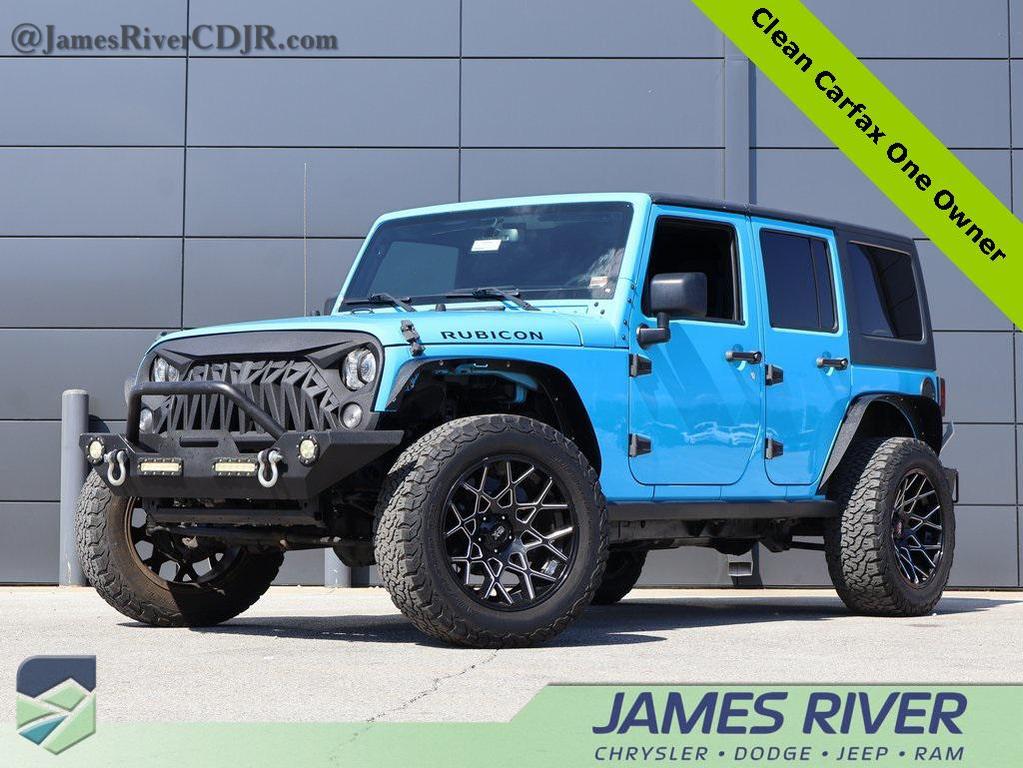 used 2017 Jeep Wrangler Unlimited car, priced at $28,699
