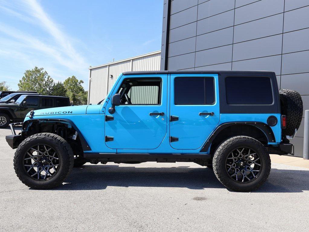 used 2017 Jeep Wrangler Unlimited car, priced at $28,699