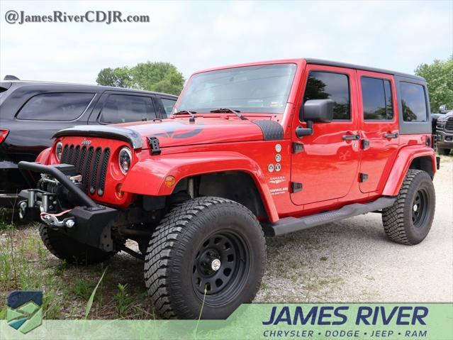 used 2011 Jeep Wrangler Unlimited car, priced at $15,499