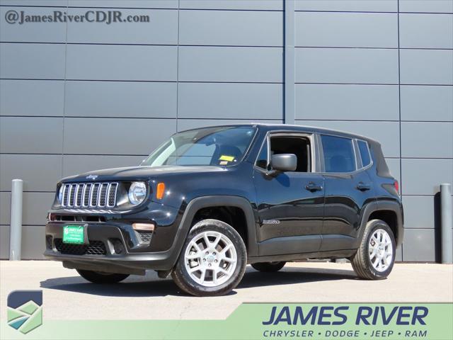 used 2023 Jeep Renegade car, priced at $22,589