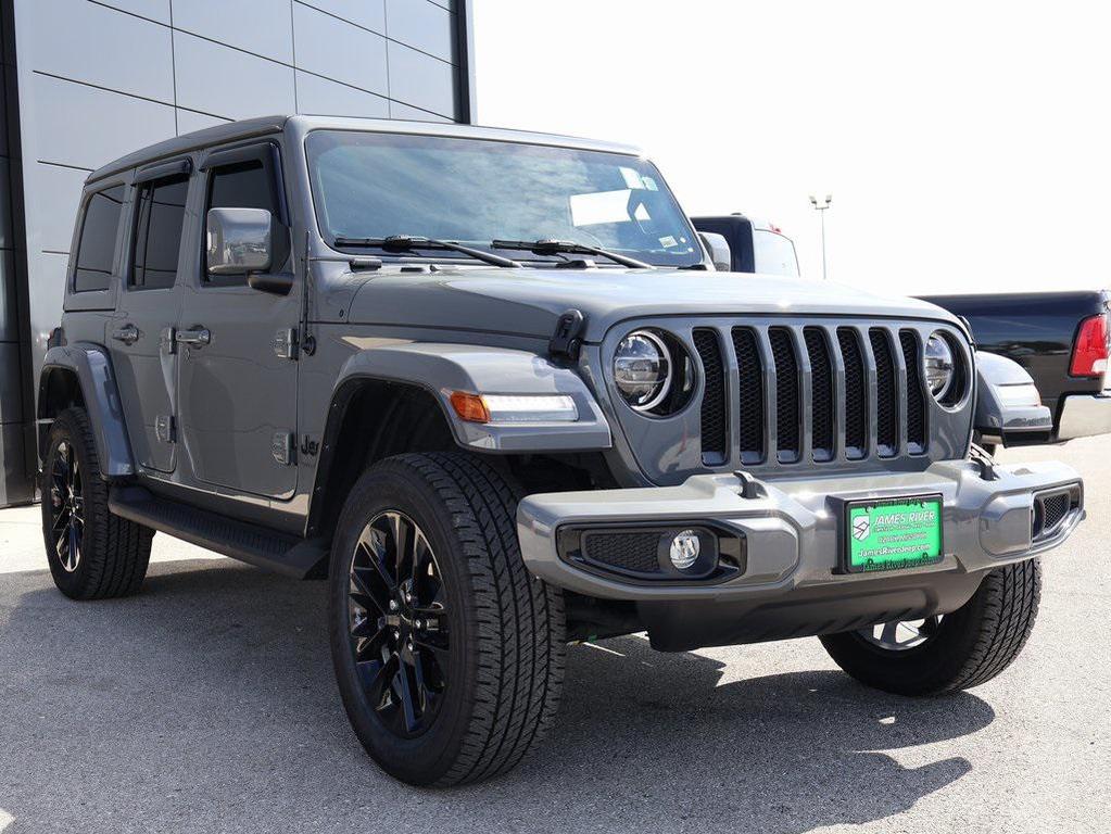 used 2022 Jeep Wrangler Unlimited car, priced at $38,314