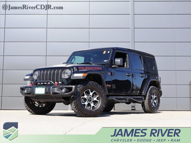 used 2021 Jeep Wrangler Unlimited car, priced at $34,552