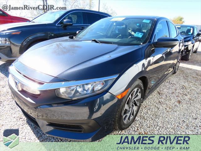 used 2018 Honda Civic car, priced at $18,694