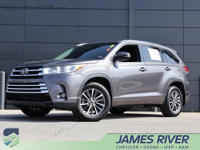 used 2018 Toyota Highlander car, priced at $23,619