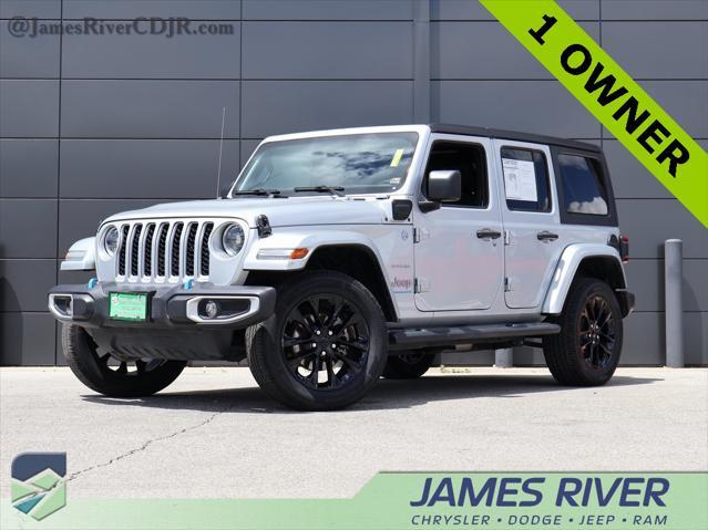 used 2023 Jeep Wrangler 4xe car, priced at $31,799