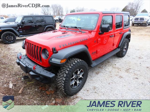 used 2021 Jeep Wrangler Unlimited car, priced at $34,626