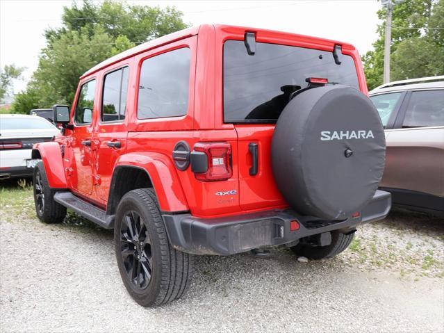 used 2021 Jeep Wrangler Unlimited 4xe car, priced at $33,299