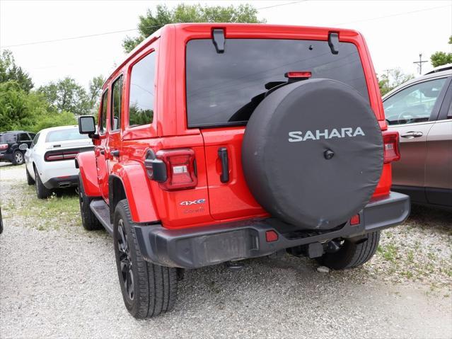 used 2021 Jeep Wrangler Unlimited 4xe car, priced at $33,299