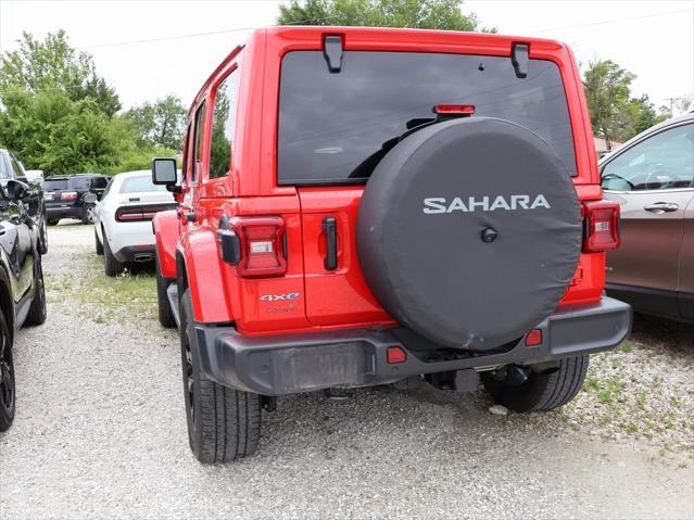 used 2021 Jeep Wrangler Unlimited 4xe car, priced at $33,299