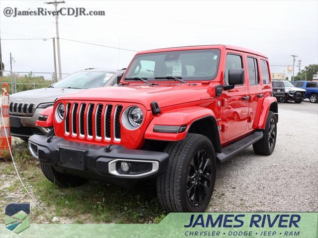 used 2021 Jeep Wrangler Unlimited 4xe car, priced at $33,299