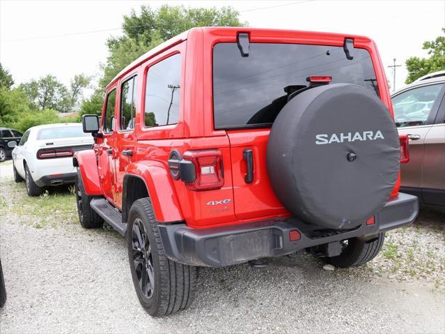 used 2021 Jeep Wrangler Unlimited 4xe car, priced at $33,299