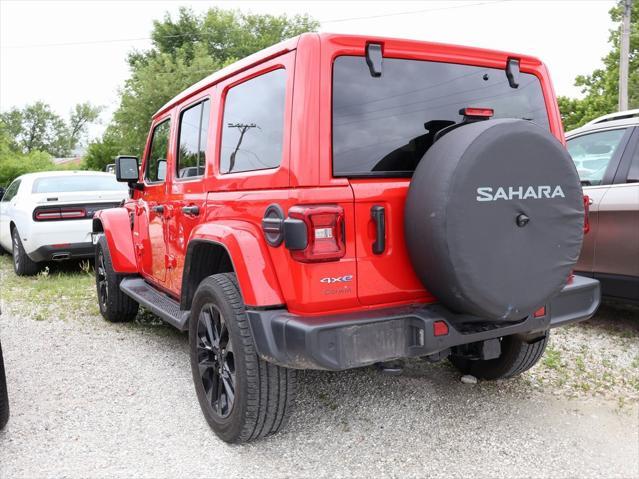 used 2021 Jeep Wrangler Unlimited 4xe car, priced at $33,299