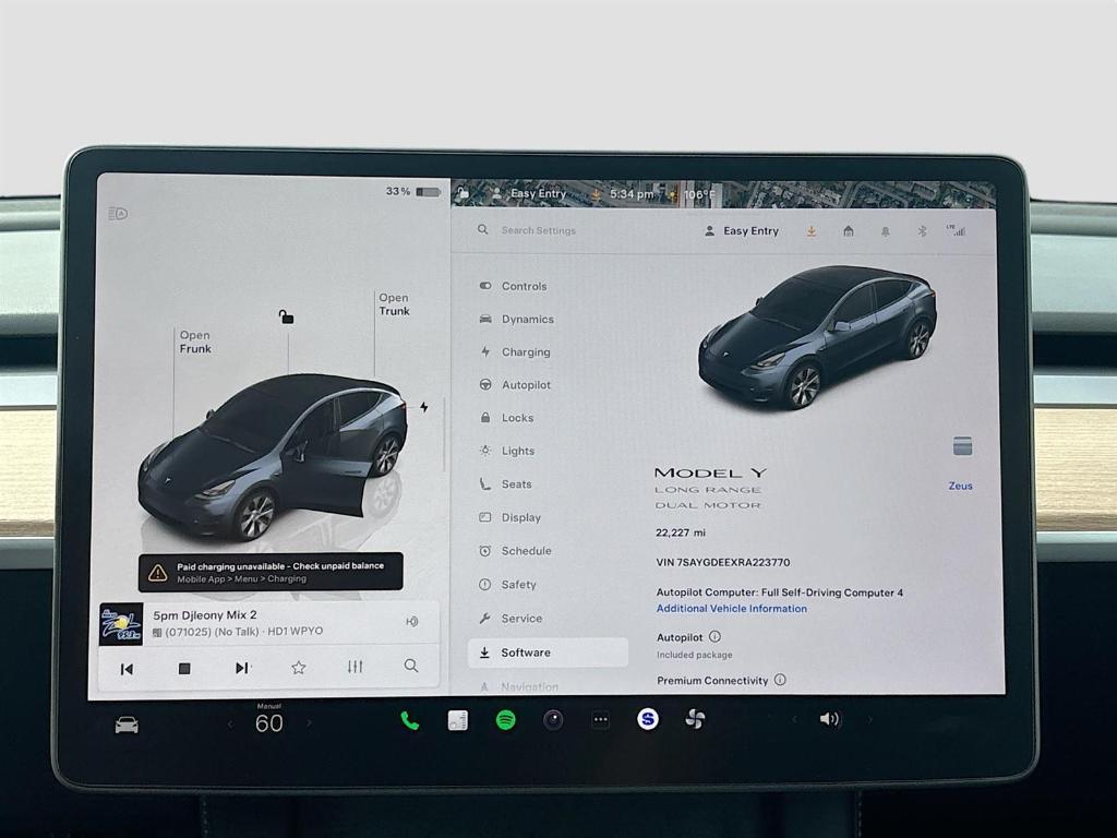 used 2024 Tesla Model Y car, priced at $32,995