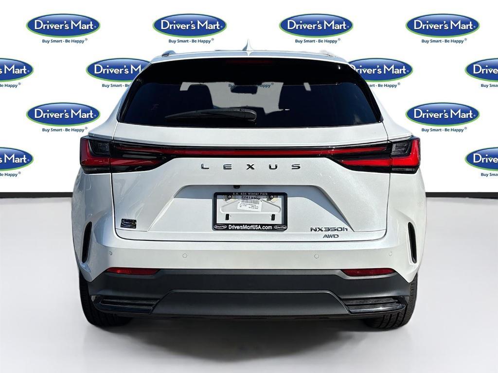 used 2022 Lexus NX 350h car, priced at $42,295