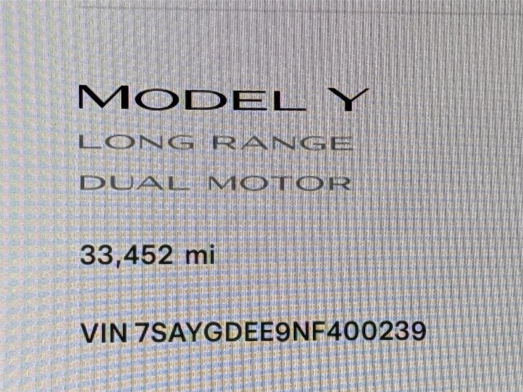 used 2022 Tesla Model Y car, priced at $28,995