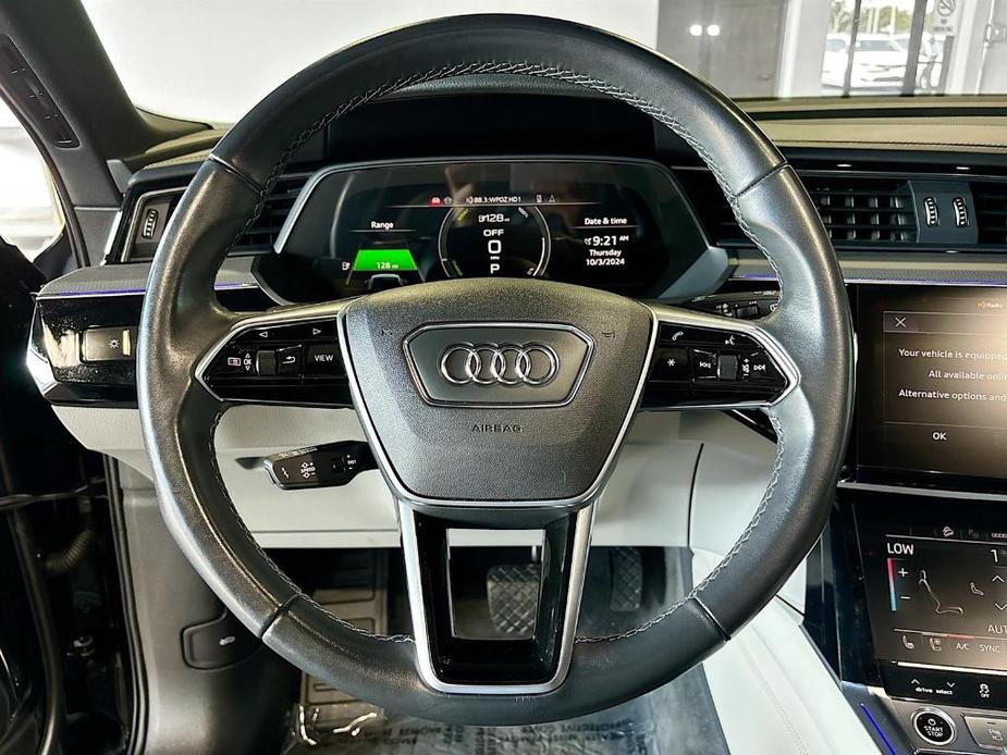 used 2024 Audi Q8 e-tron car, priced at $51,995