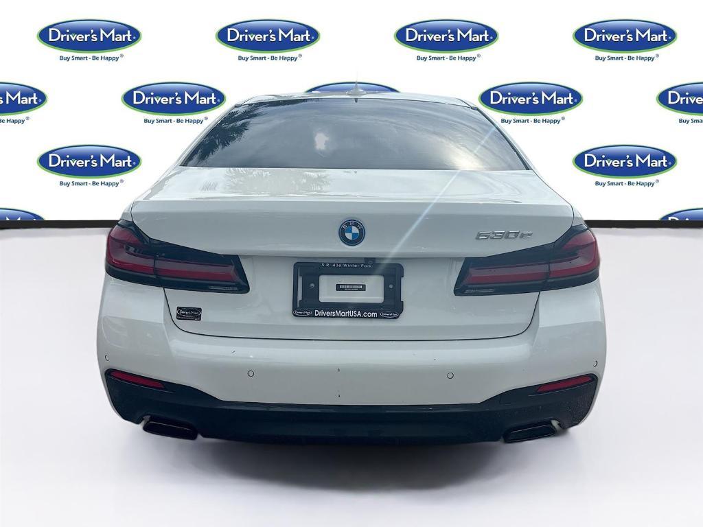 used 2022 BMW 530e car, priced at $35,495