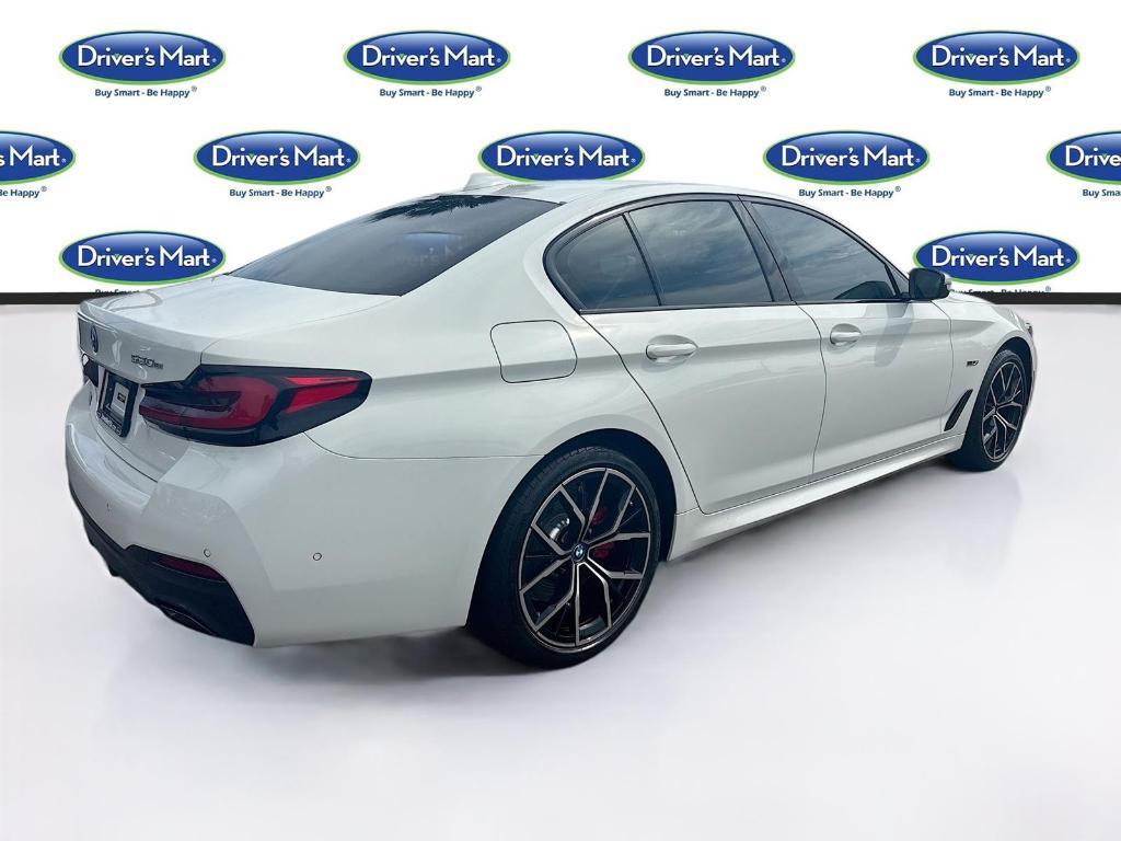 used 2022 BMW 530e car, priced at $35,495
