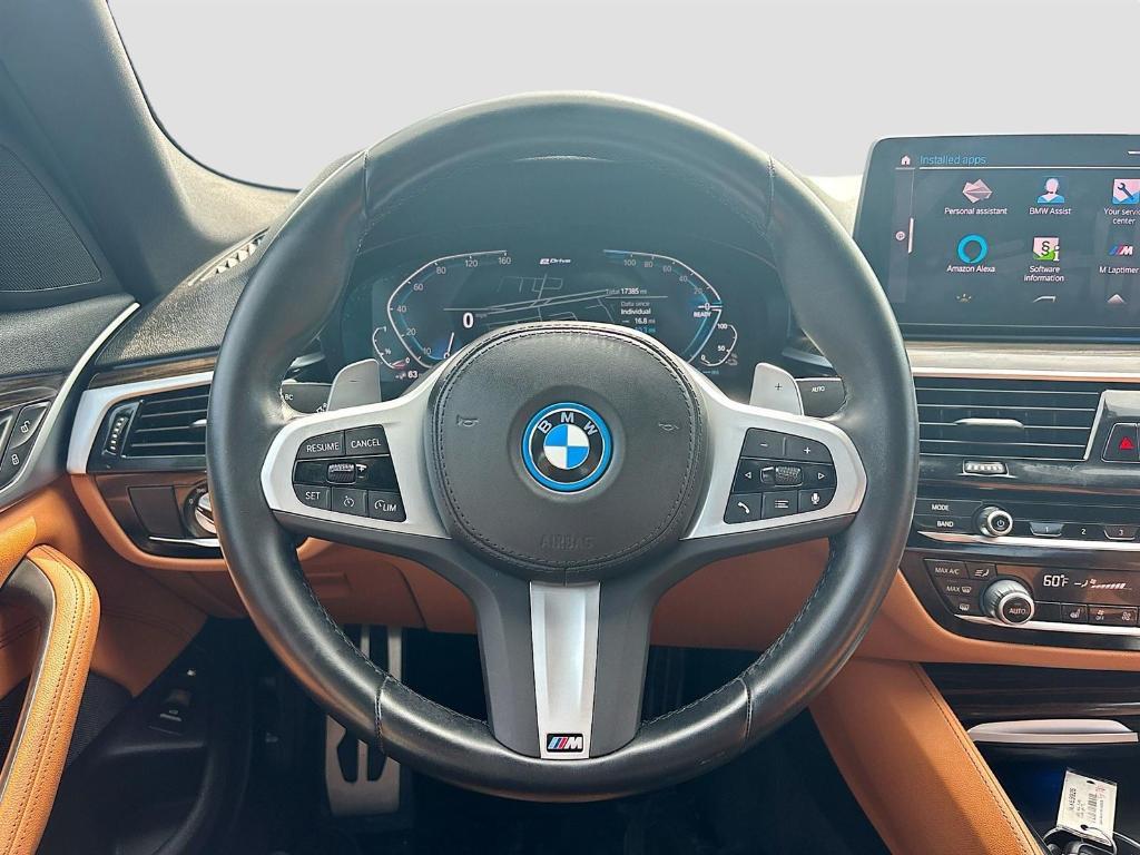 used 2022 BMW 530e car, priced at $35,495