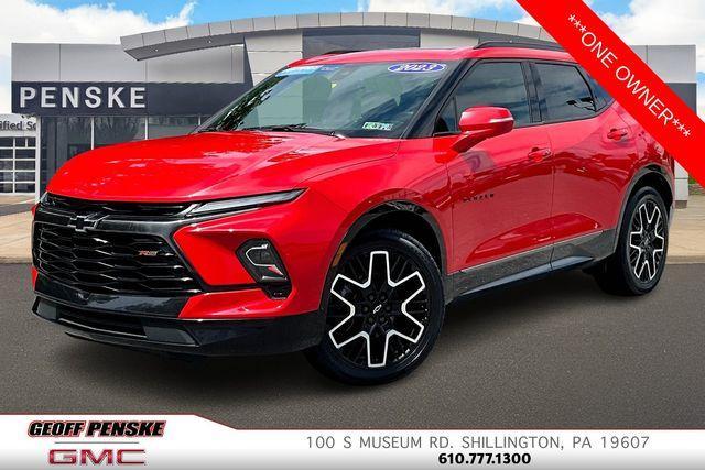 used 2023 Chevrolet Blazer car, priced at $34,000