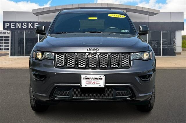 used 2018 Jeep Grand Cherokee car, priced at $18,000