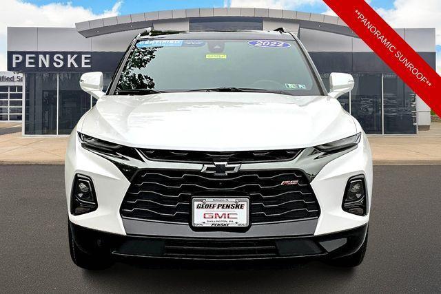 used 2022 Chevrolet Blazer car, priced at $35,500