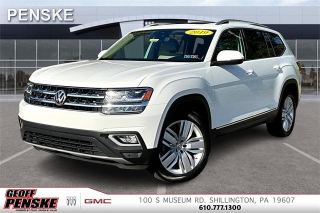 used 2019 Volkswagen Atlas car, priced at $25,266