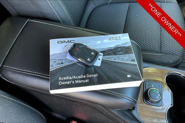 used 2023 GMC Acadia car, priced at $31,500