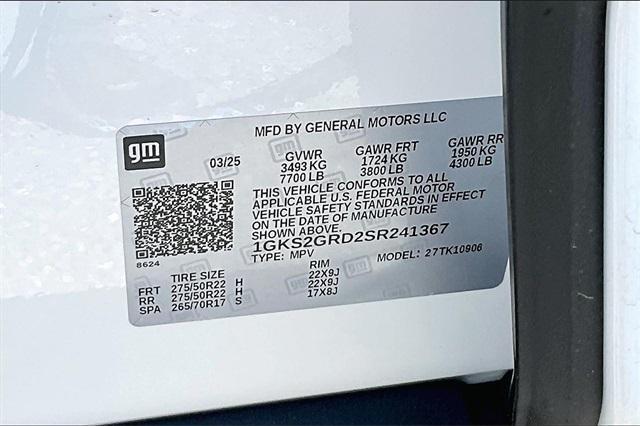 new 2025 GMC Yukon XL car, priced at $80,565