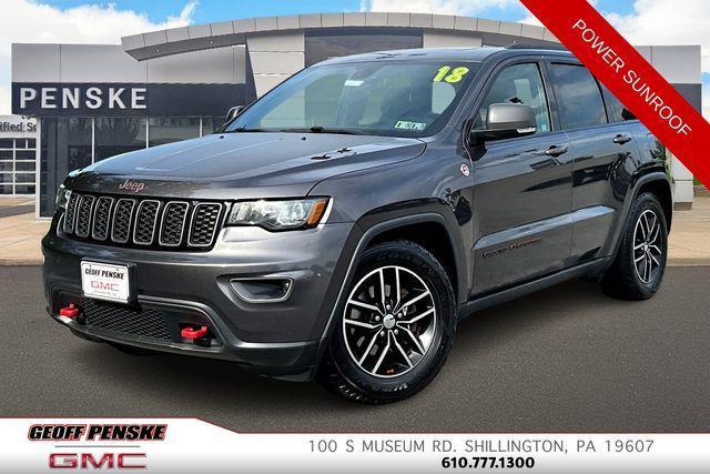 used 2018 Jeep Grand Cherokee car, priced at $19,500