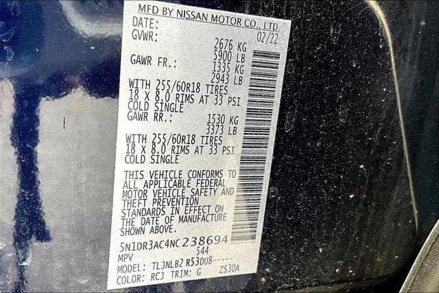 used 2022 Nissan Pathfinder car, priced at $27,000