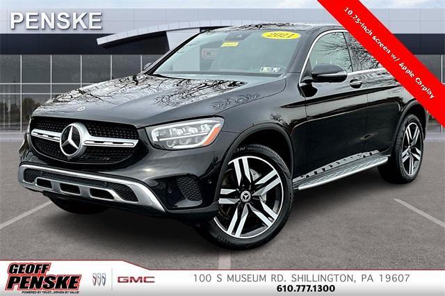 used 2021 Mercedes-Benz GLC 300 car, priced at $34,000