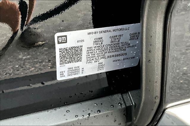 new 2025 GMC Yukon XL car, priced at $93,845