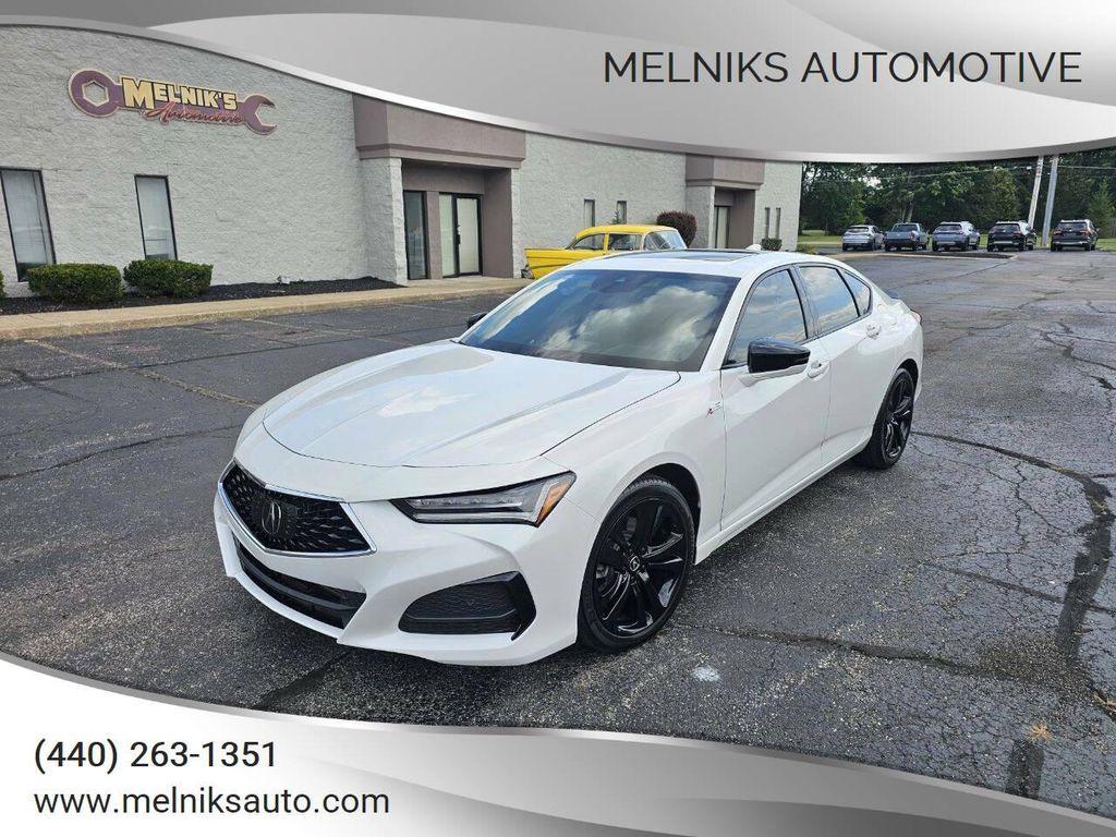 used 2023 Acura TLX car, priced at $29,995