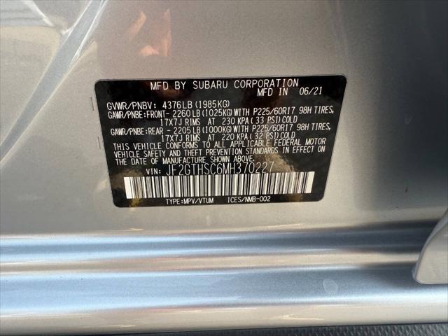 used 2021 Subaru Crosstrek car, priced at $17,995