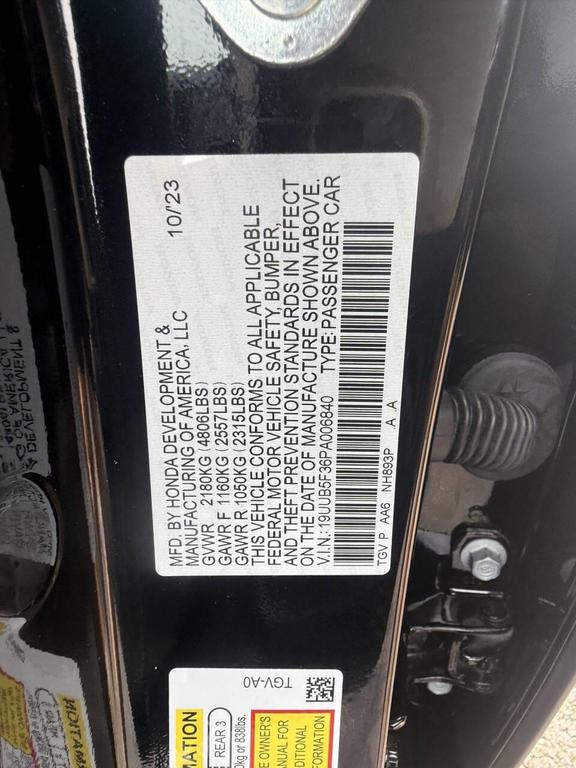 used 2023 Acura TLX car, priced at $24,995