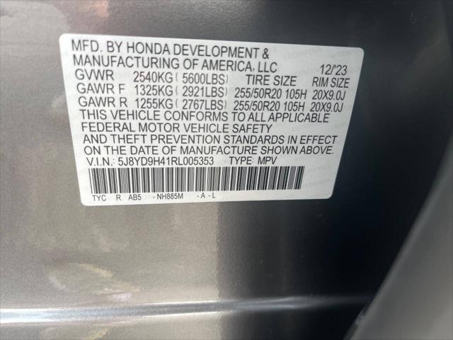 used 2024 Acura MDX car, priced at $37,995