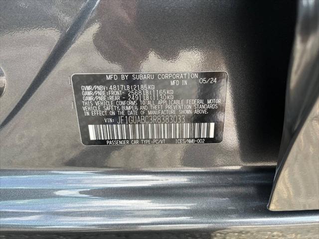used 2024 Subaru Impreza car, priced at $16,495