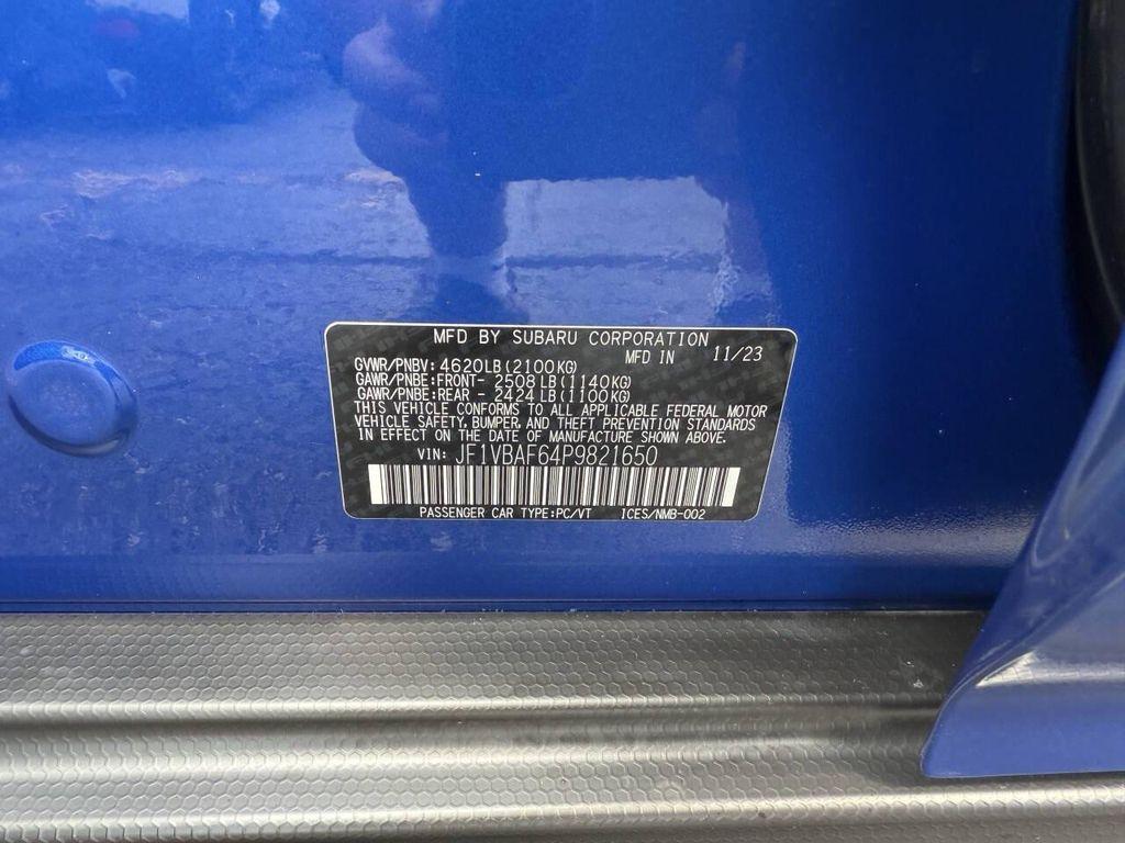 used 2023 Subaru WRX car, priced at $23,495