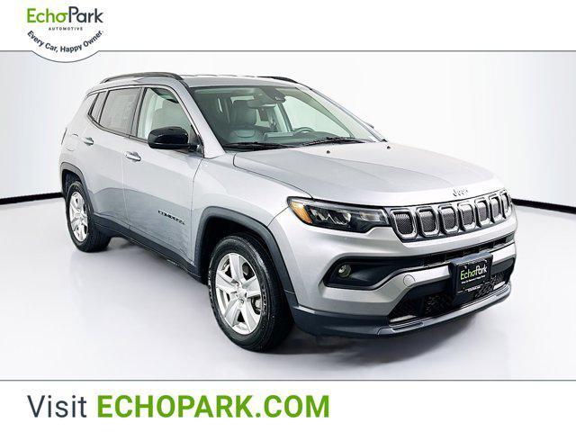 used 2022 Jeep Compass car, priced at $18,947