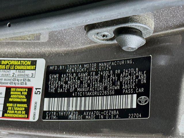 used 2024 Toyota Camry car, priced at $22,947