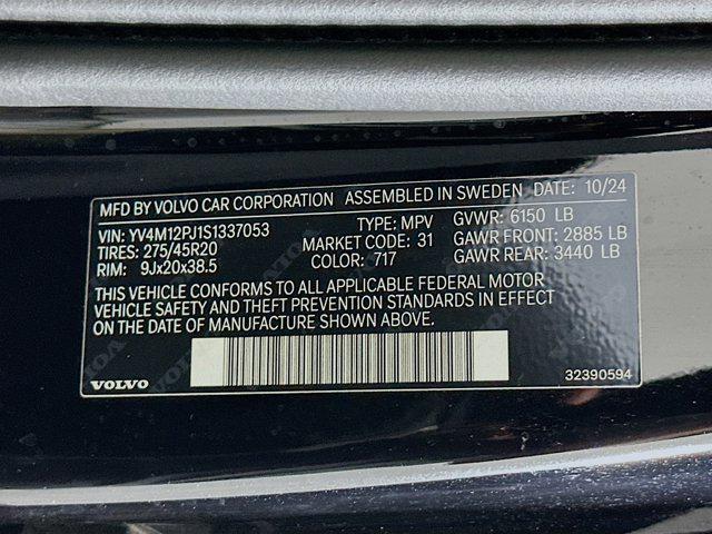 used 2025 Volvo XC90 car, priced at $39,997