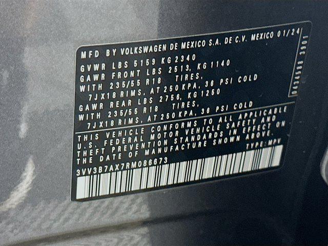 used 2024 Volkswagen Tiguan car, priced at $25,447