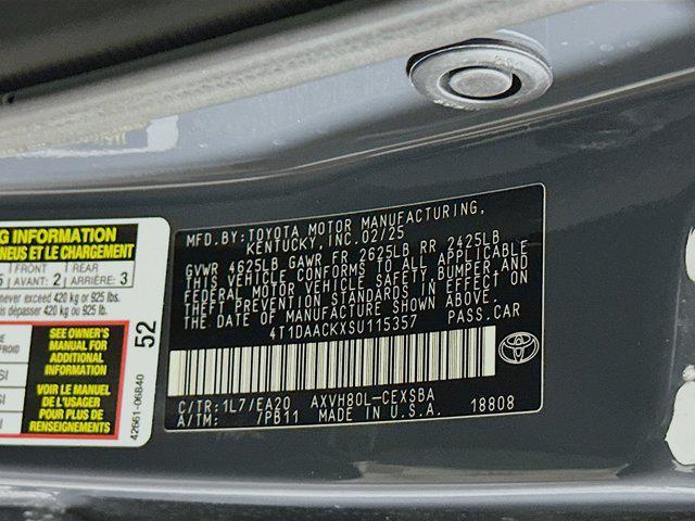 used 2025 Toyota Camry car, priced at $28,547