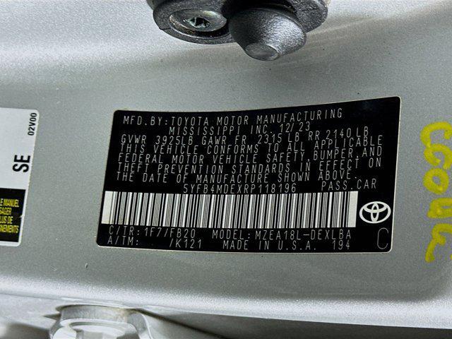 used 2024 Toyota Corolla car, priced at $18,597