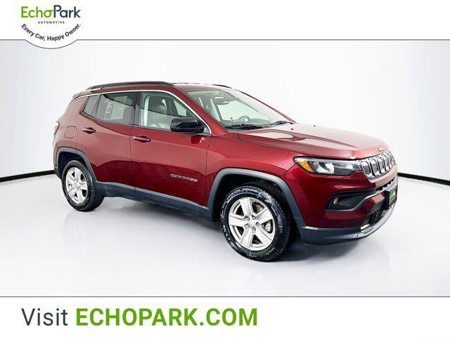 used 2022 Jeep Compass car, priced at $18,797