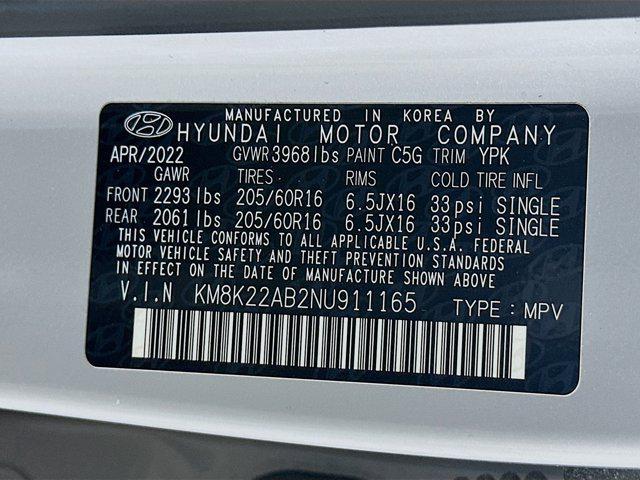 used 2022 Hyundai Kona car, priced at $17,597